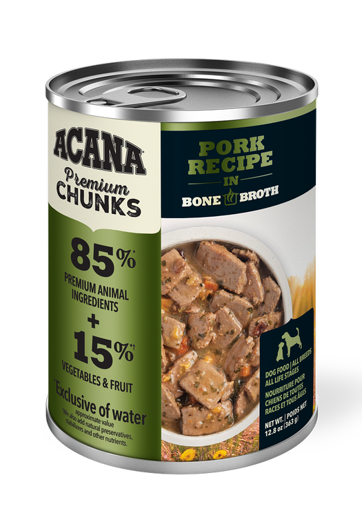 Premium Chunks, Pork Recipe in Bone Broth